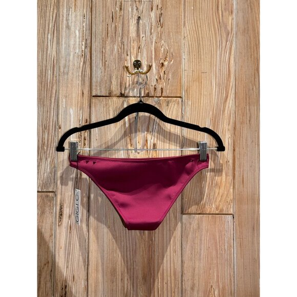 GIGI C LINDA BIKINI BOTTOM SEXY CUTE BEACH VIBES SMALL BERRY NWT - Picture 2 of 3
